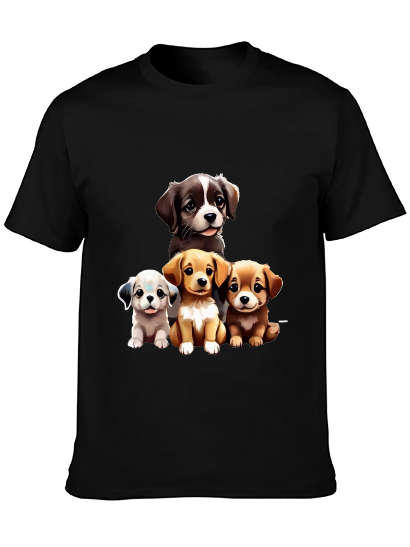Puppy Pals Graphic Tee - Cute Dog Lover Shirt