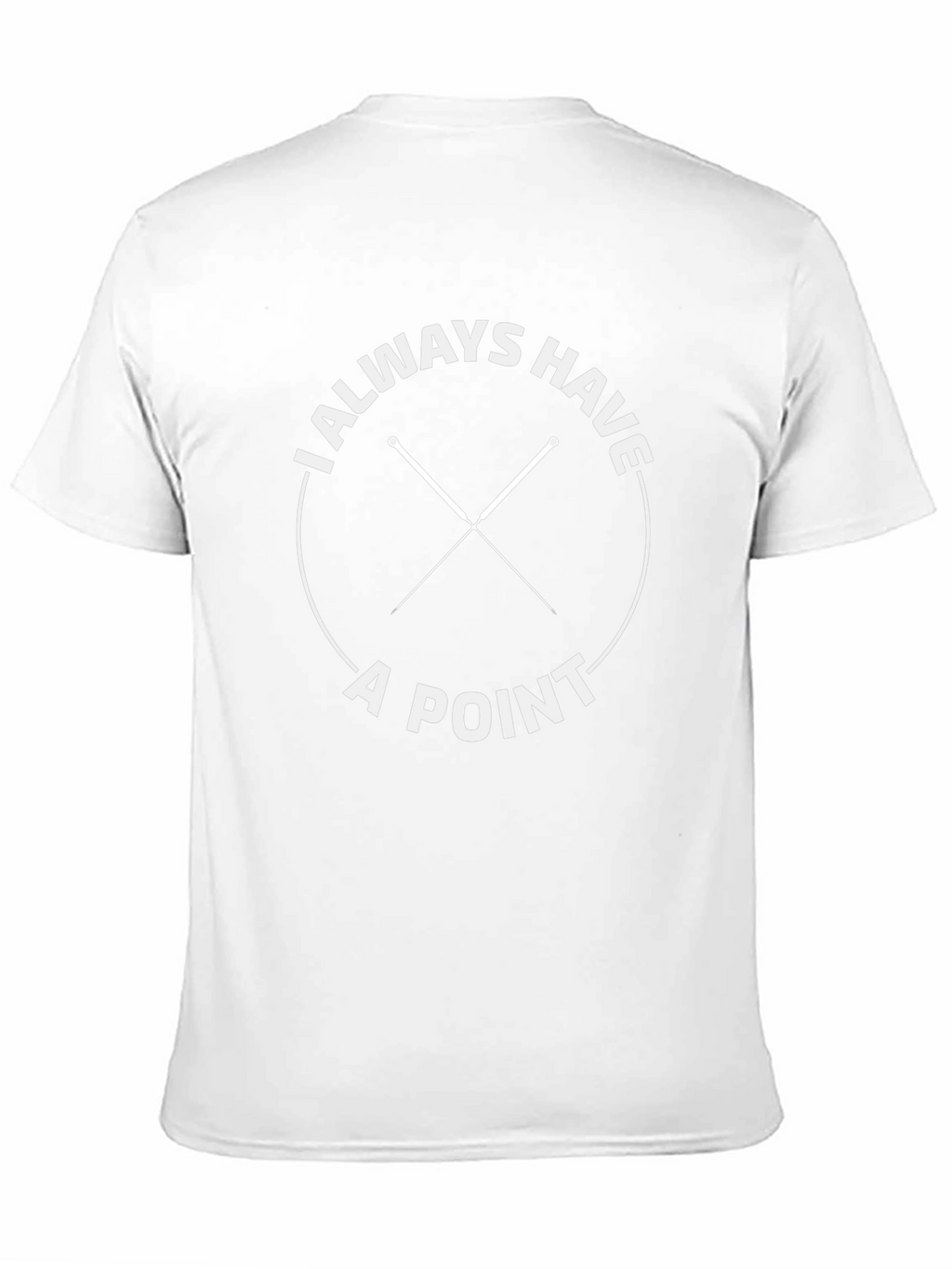 I Always Have A Point Black T-Shirt