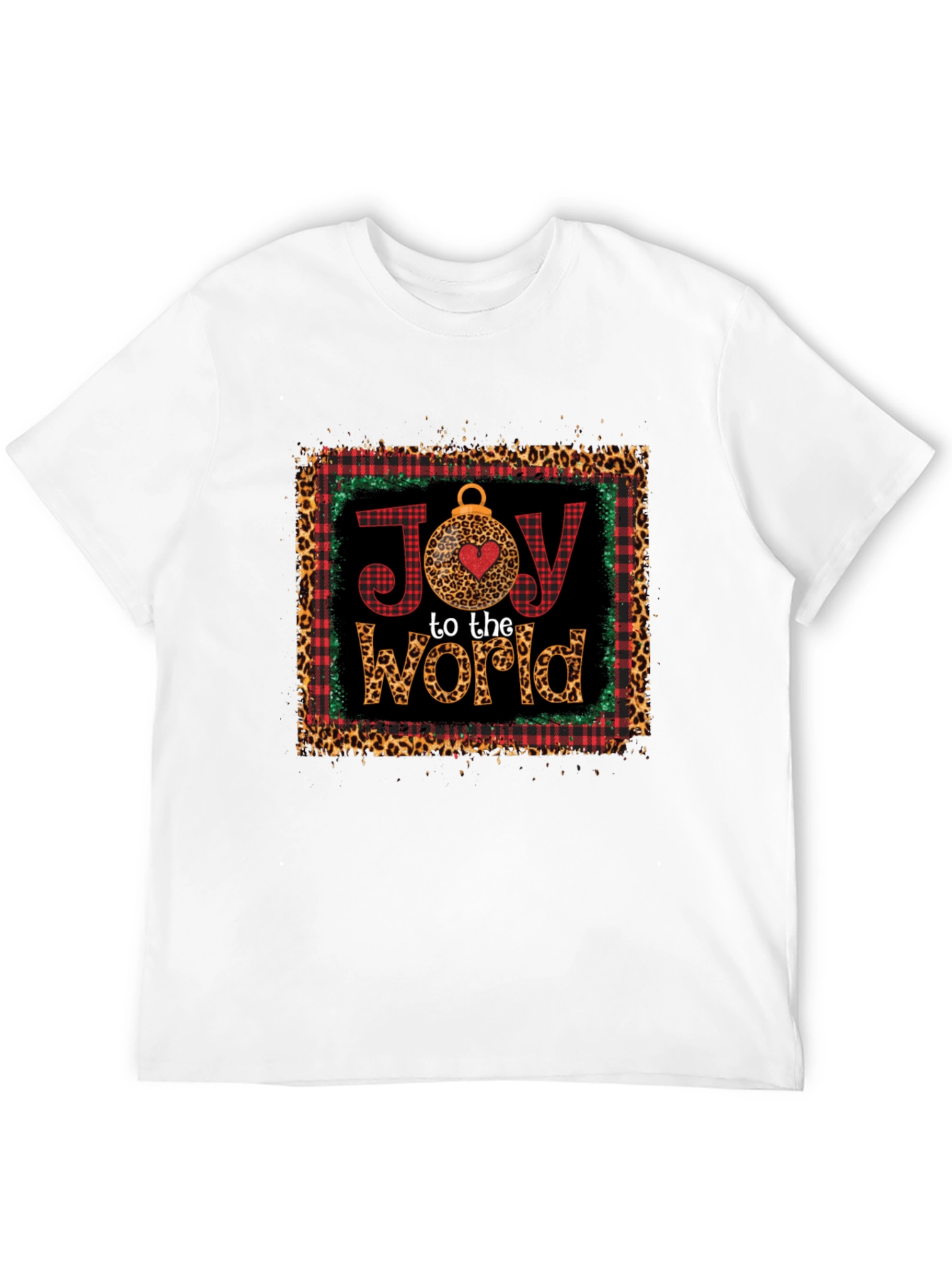Joy To The World Christmas Graphic Tee