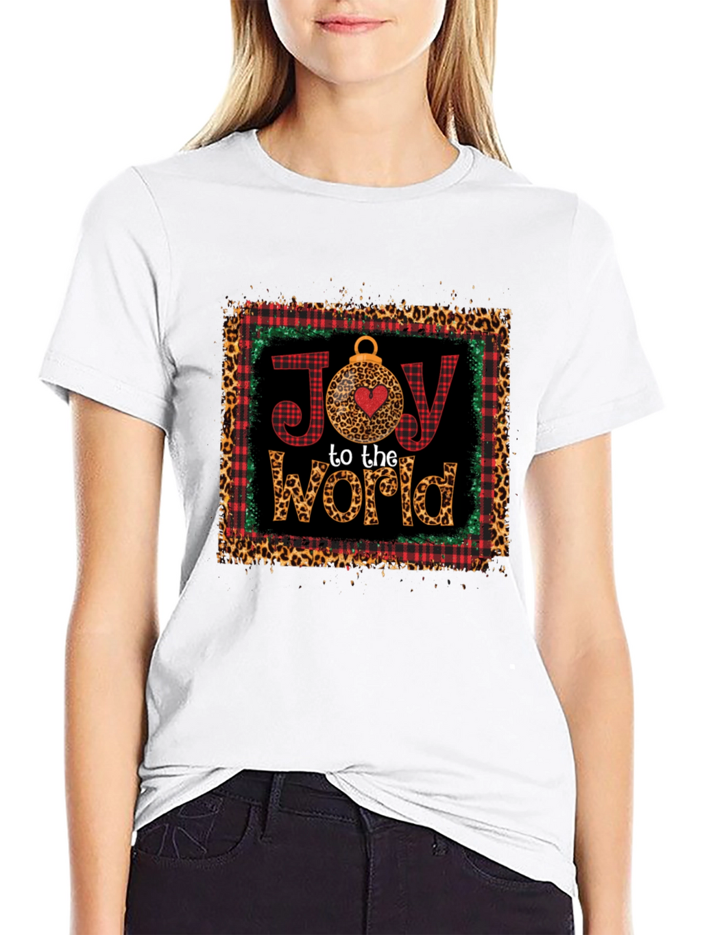 Joy To The World Christmas Graphic Tee