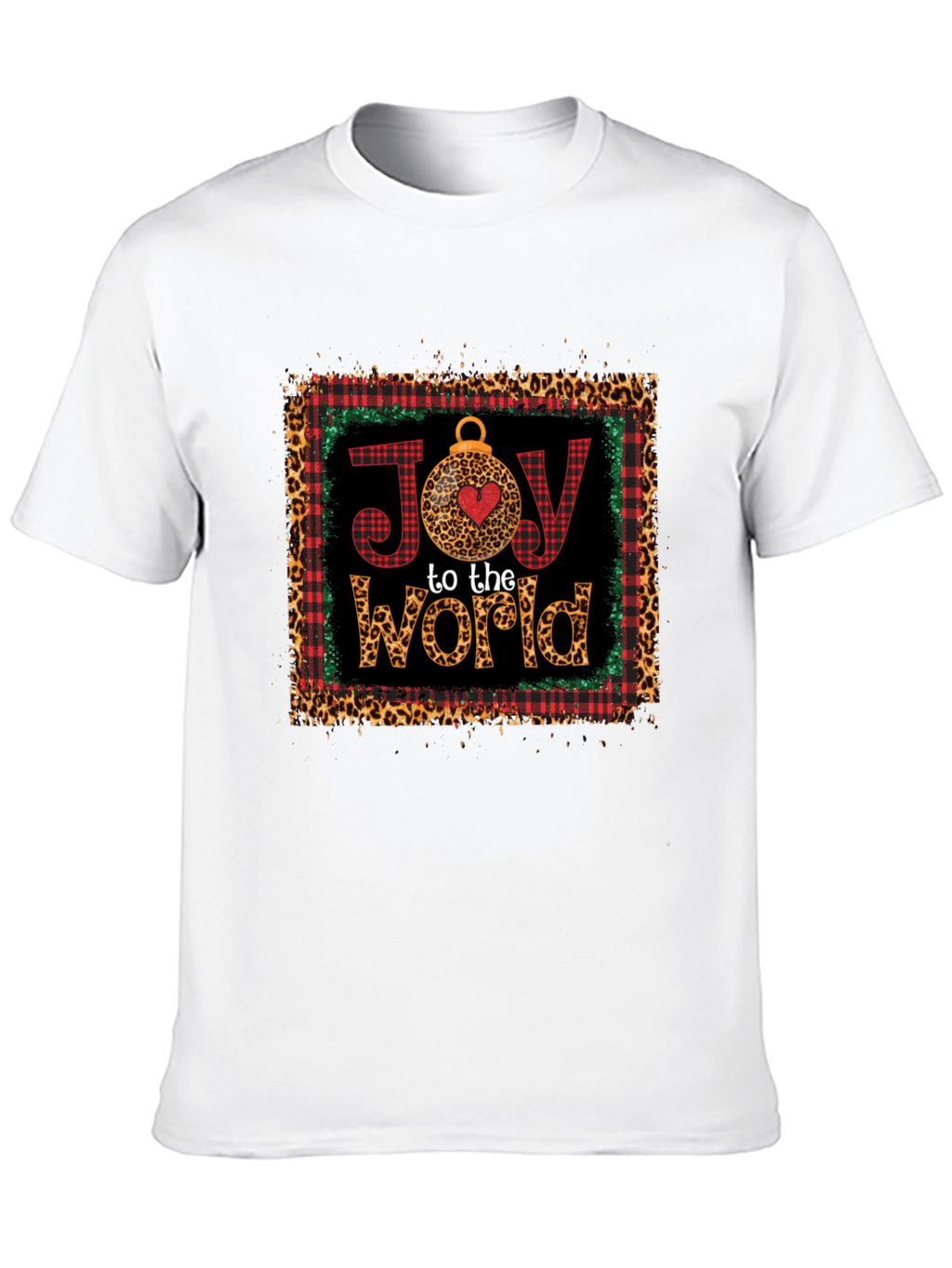 Joy To The World Christmas Graphic Tee