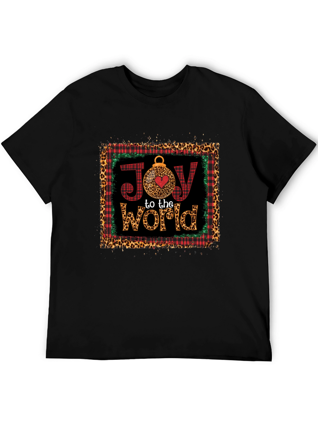 Joy To The World Christmas Graphic Tee