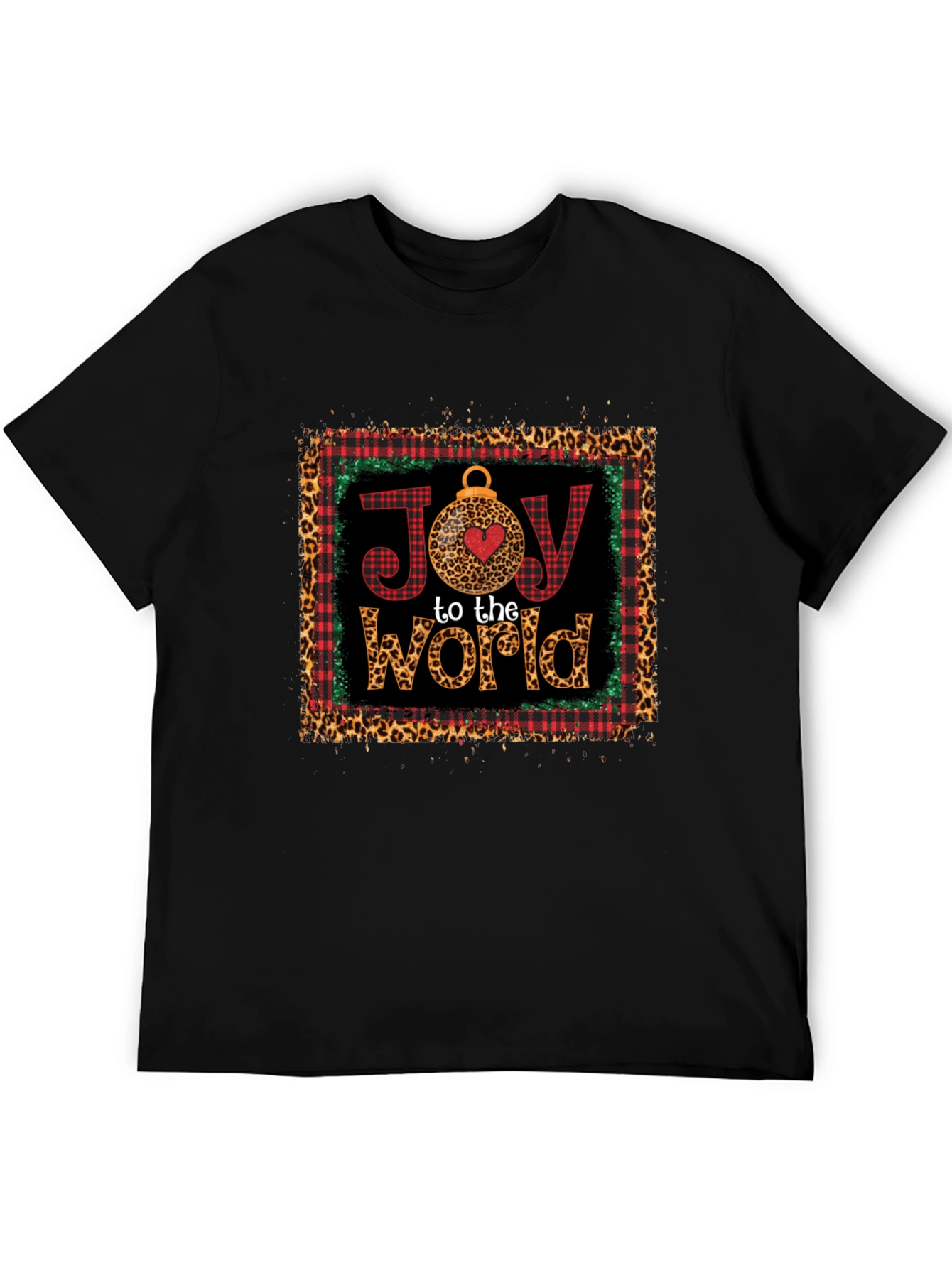 Joy To The World Christmas Graphic Tee