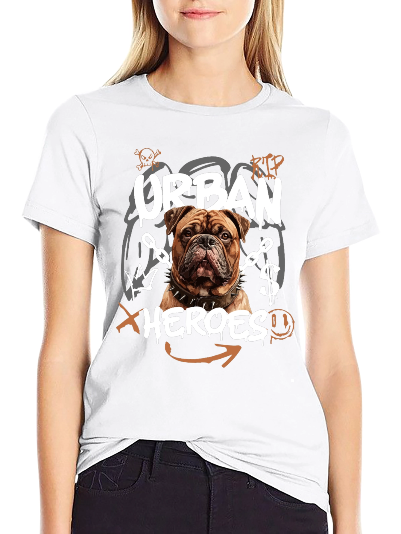 Urban Heroes Dog Graphic Tee