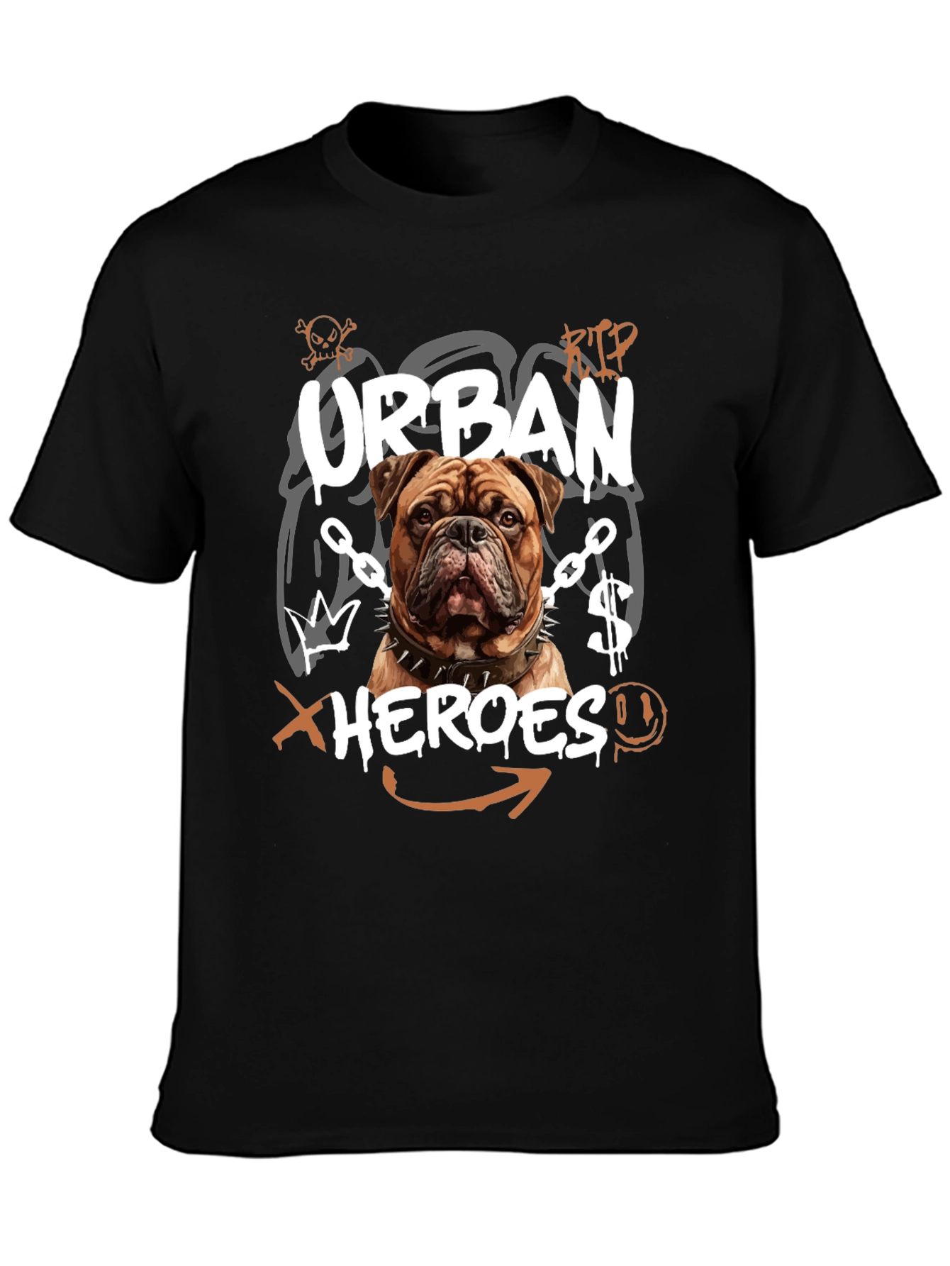 Urban Heroes Dog Graphic Tee