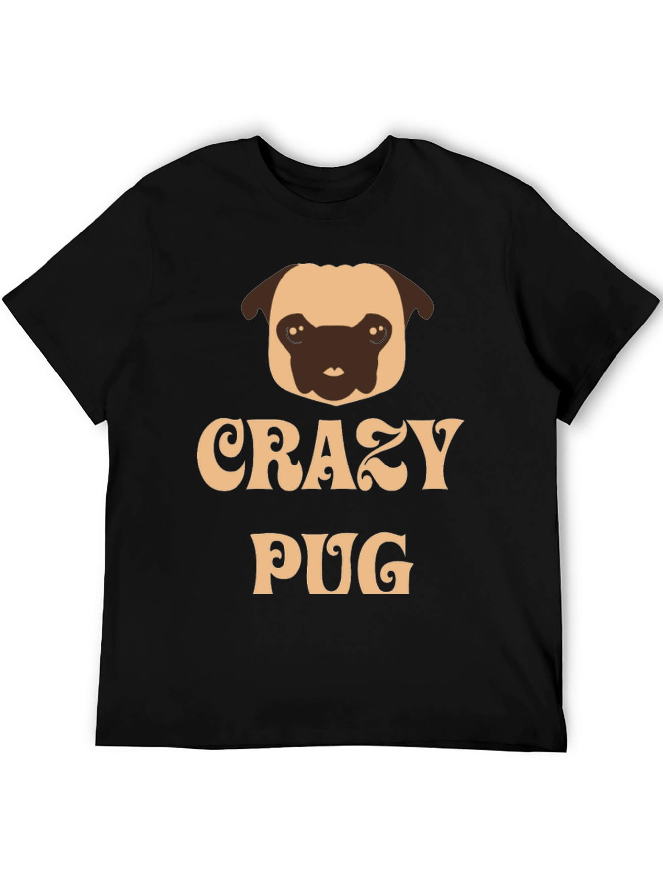 Crazy Pug Graphic Tee