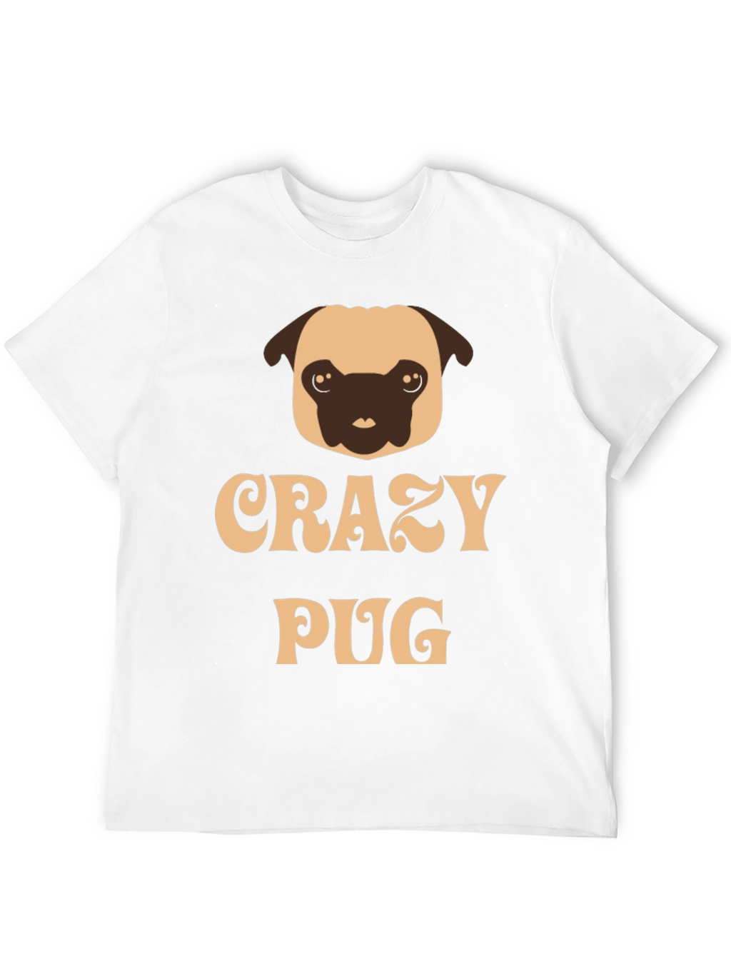 Crazy Pug Graphic Tee