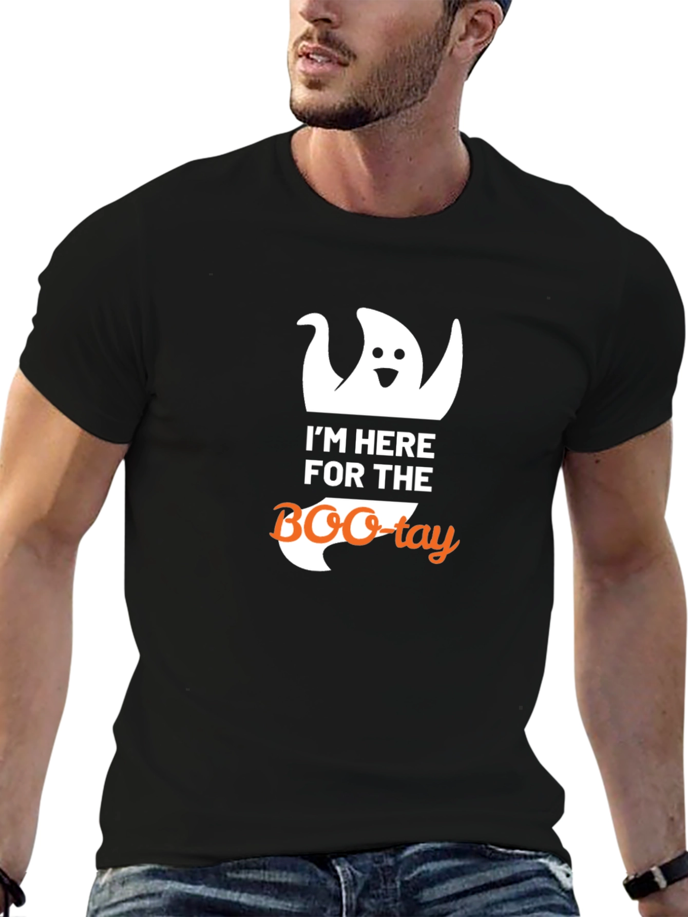 Boo-tay Halloween Graphic Tee