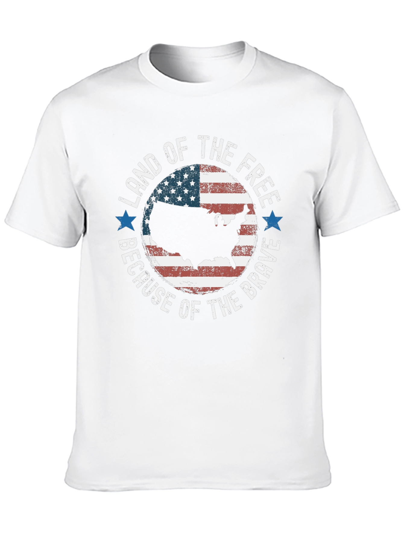 Land of the Free Patriotic T-Shirt