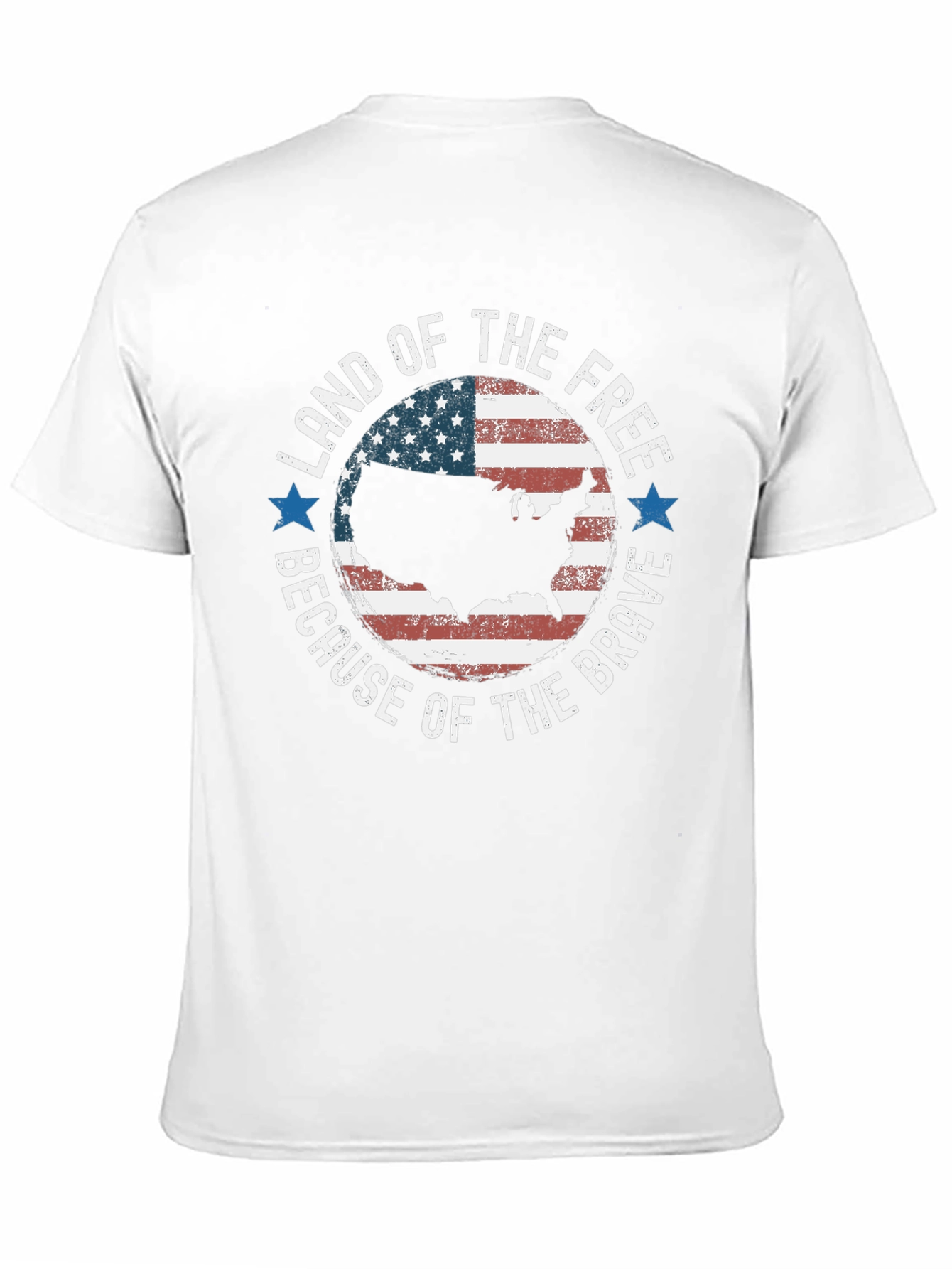 Land of the Free Patriotic T-Shirt