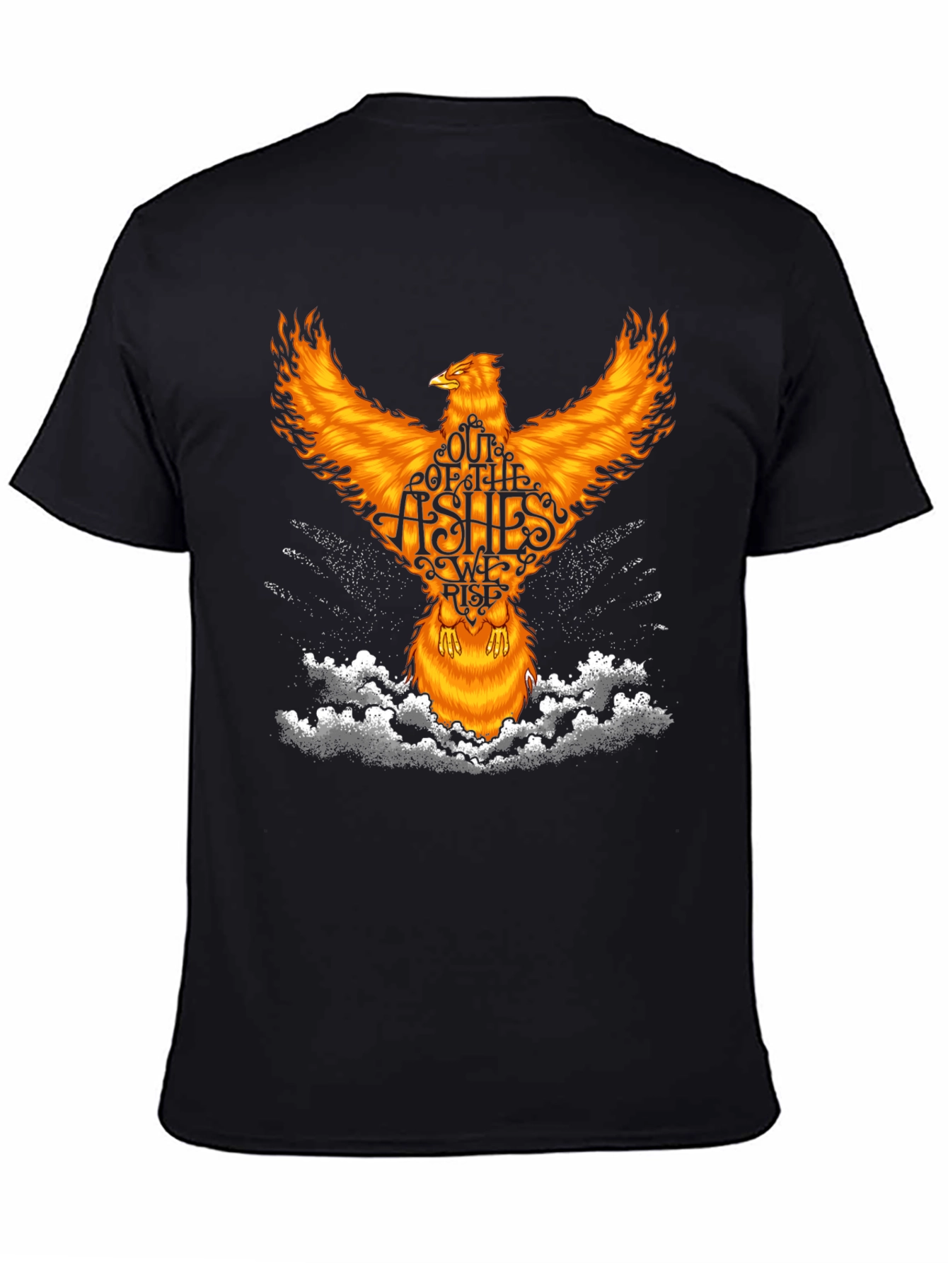 Phoenix Rising Graphic T-Shirt - Out of The Ashes We Rise