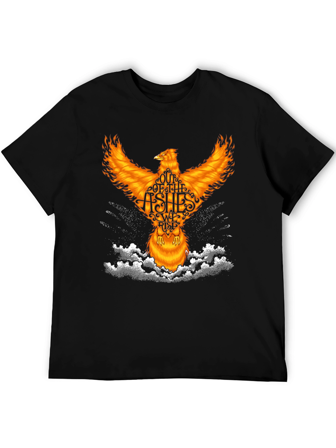 Phoenix Rising Graphic T-Shirt - Out of The Ashes We Rise