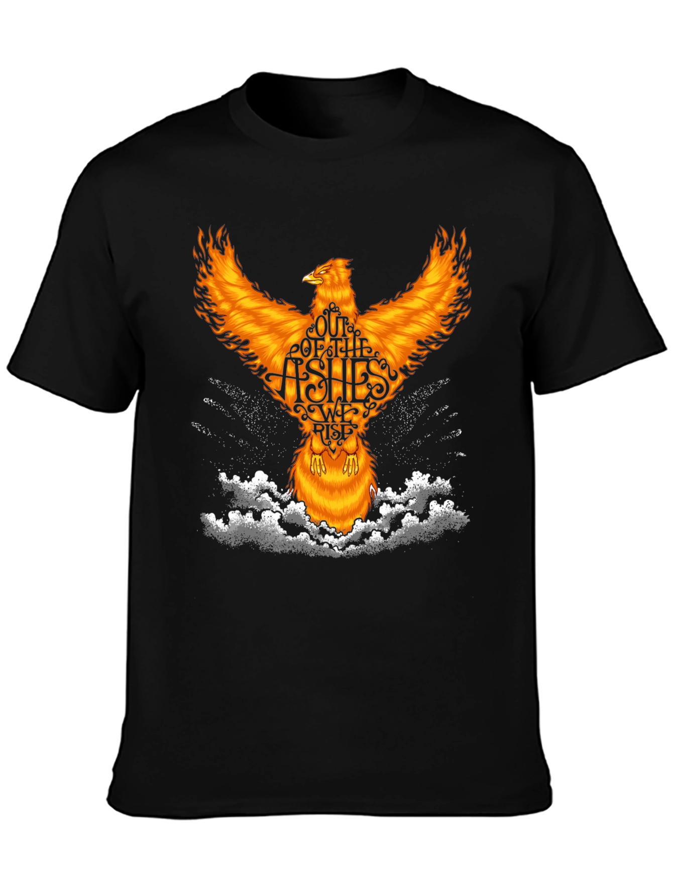 Phoenix Rising Graphic T-Shirt - Out of The Ashes We Rise