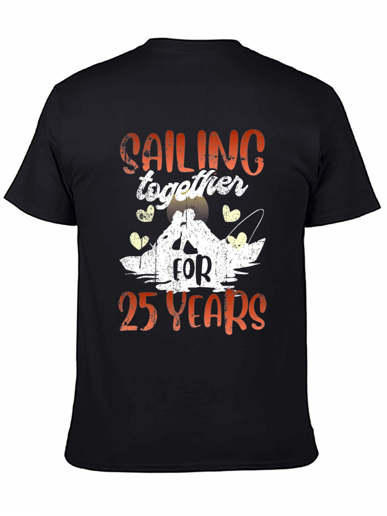 Sailing Together 25 Years Anniversary T-Shirt