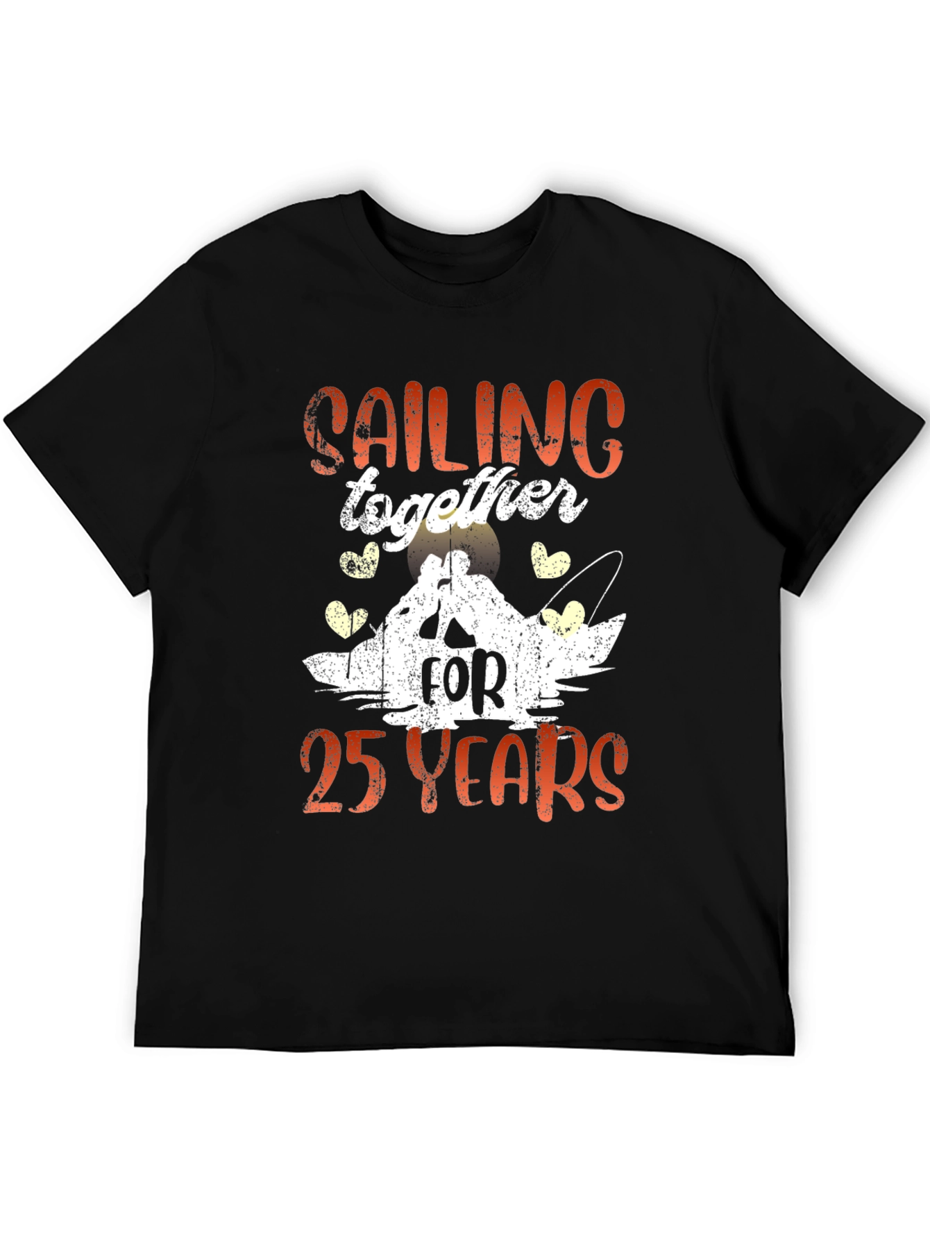 Sailing Together 25 Years Anniversary T-Shirt