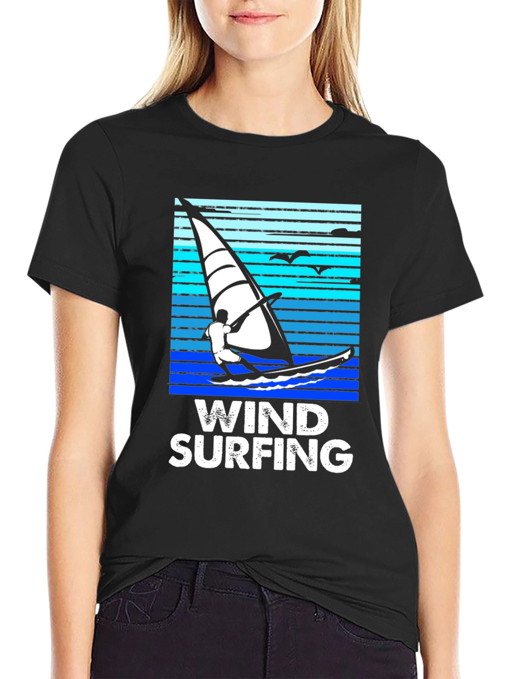 Windsurfing T-Shirt | Ocean Adventure Graphic Tee