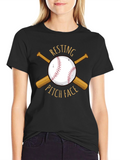 Resting Pitch Face Baseball T-Shirt