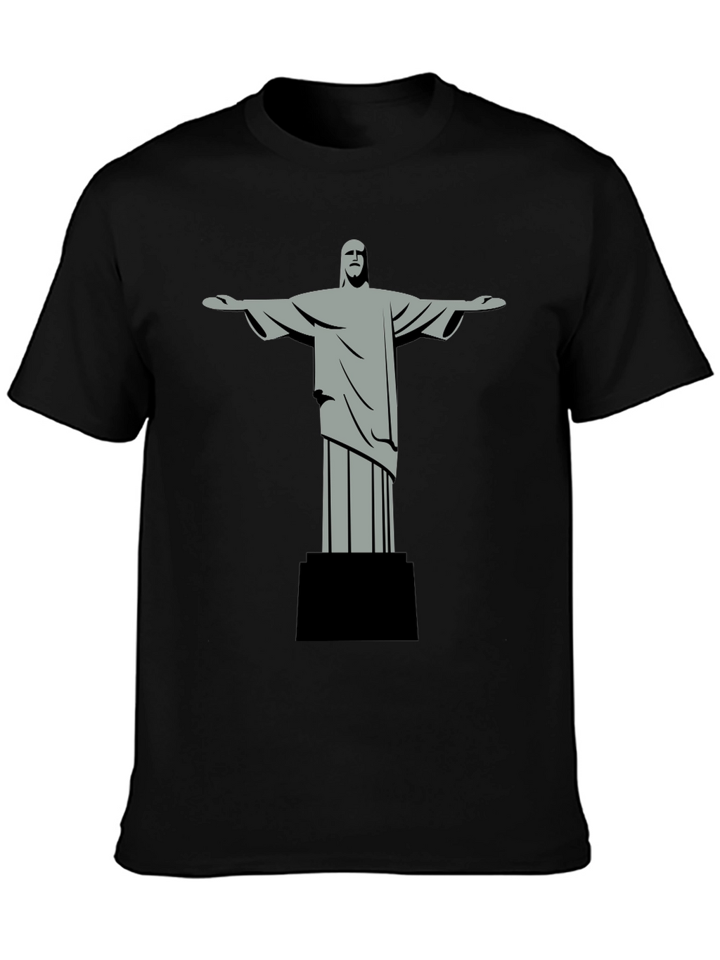 Christ the Redeemer Graphic Tee - Black