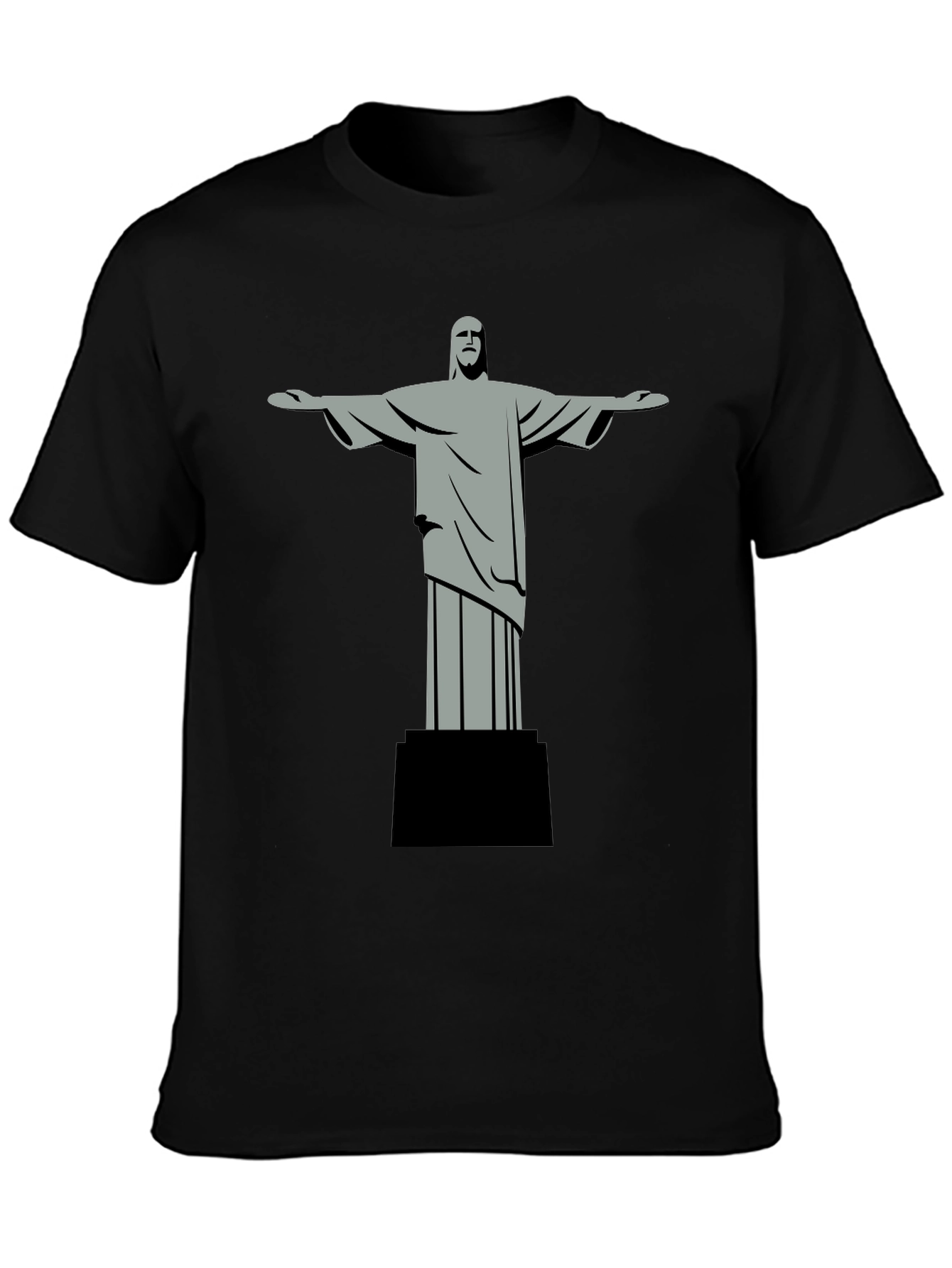 Christ the Redeemer Graphic Tee - Black