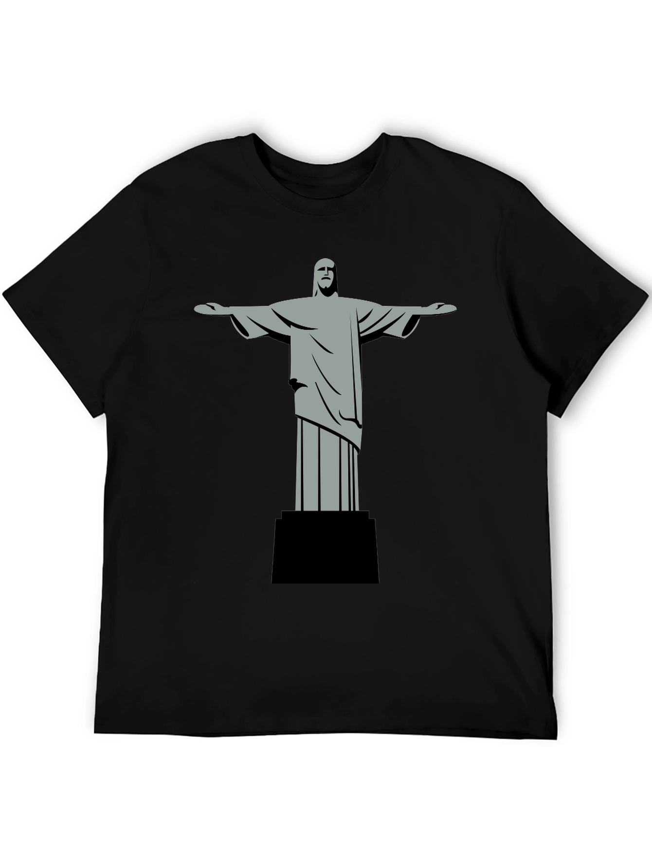 Christ the Redeemer Graphic Tee - Black