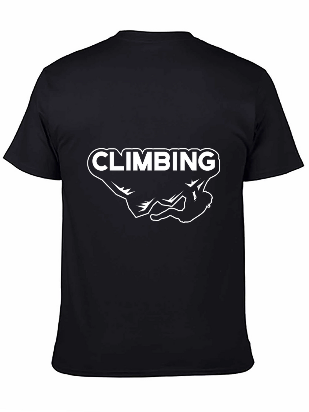 Climbing Enthusiast Black T-Shirt