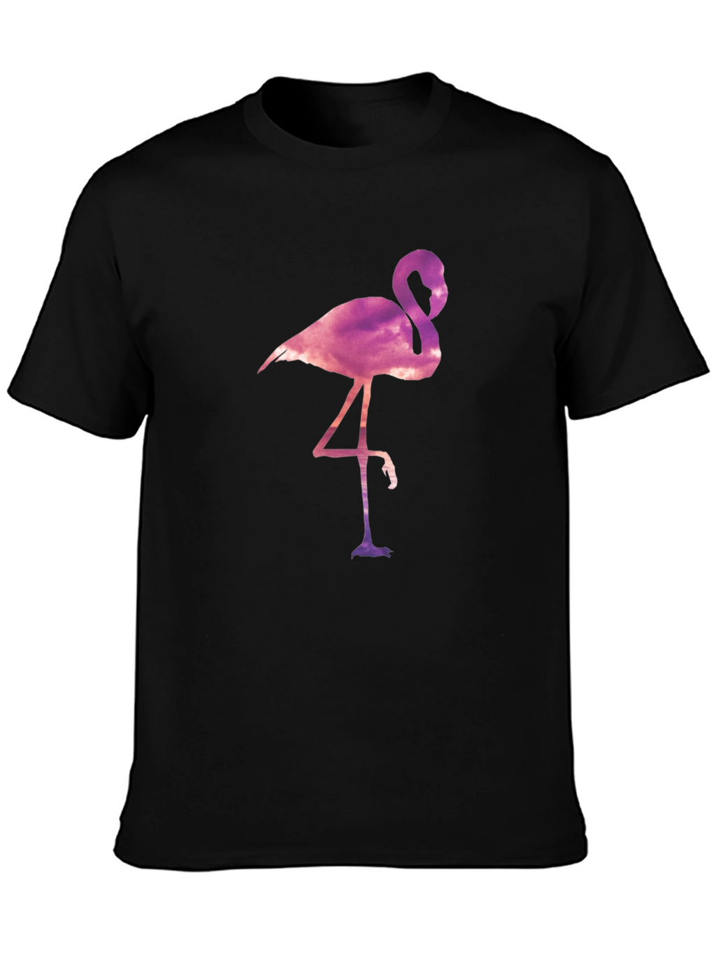 Flamingo Graphic Tee - Mens Black T-Shirt