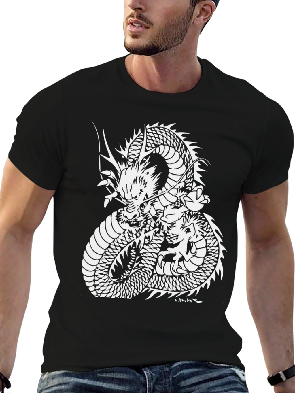 Dragon Graphic T-Shirt - Bold & Striking Design