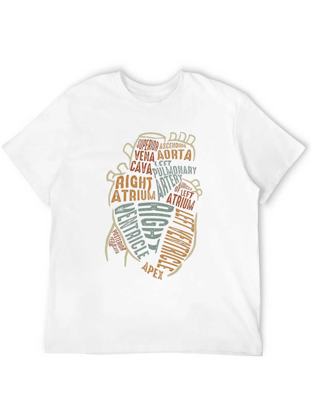 Anatomy Heart T-Shirt - Medical Science Tee