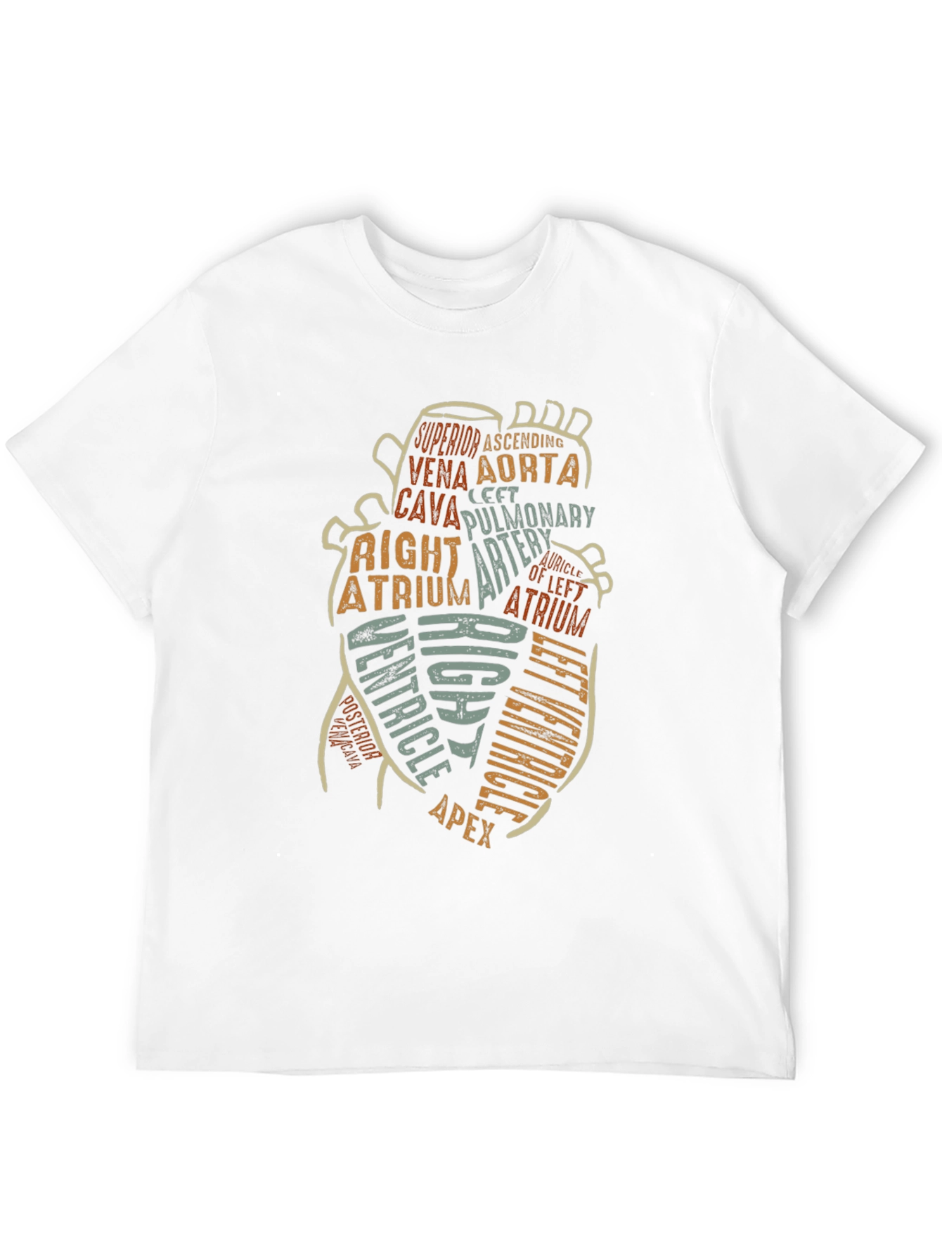 Anatomy Heart T-Shirt - Medical Science Tee