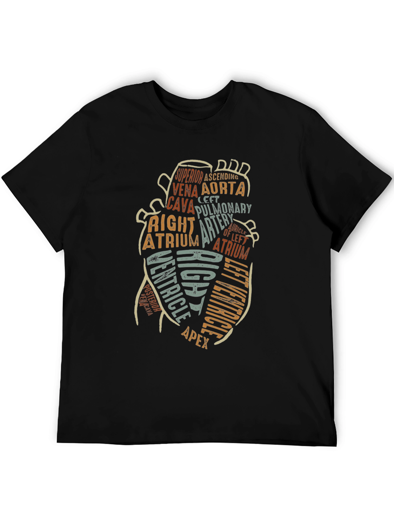 Anatomy Heart T-Shirt - Medical Science Tee