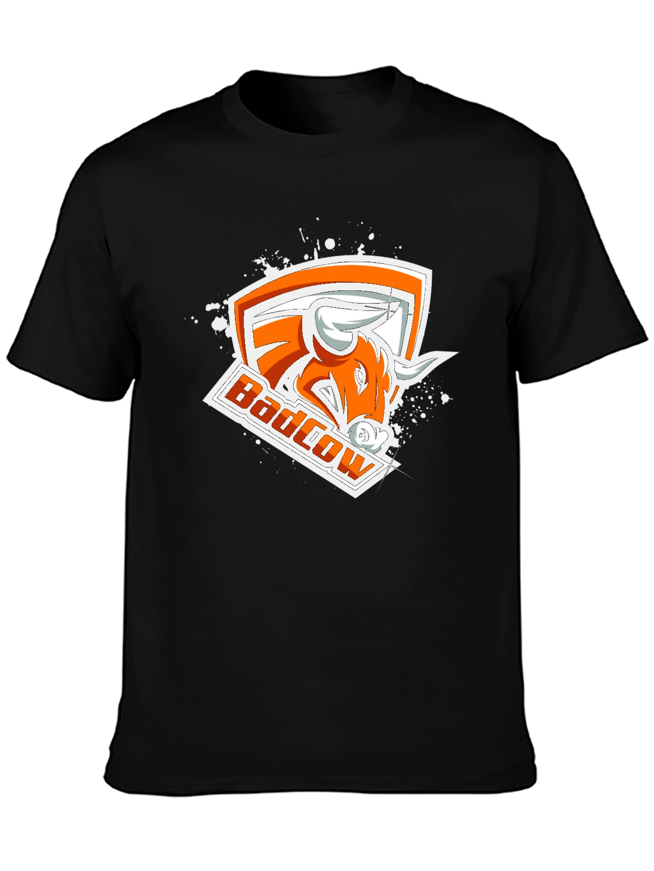 Badcow Black Graphic Tee