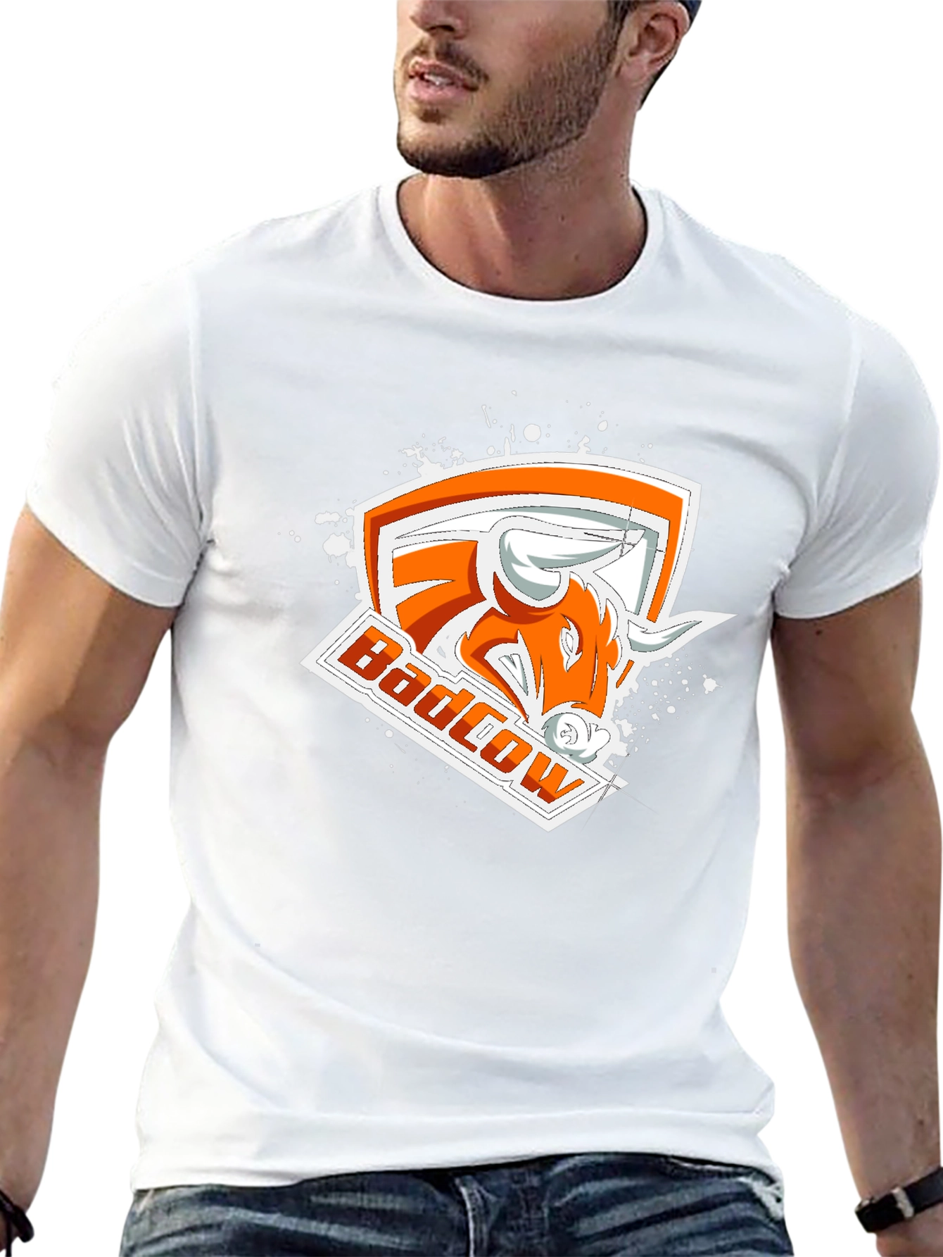 Badcow Black Graphic Tee