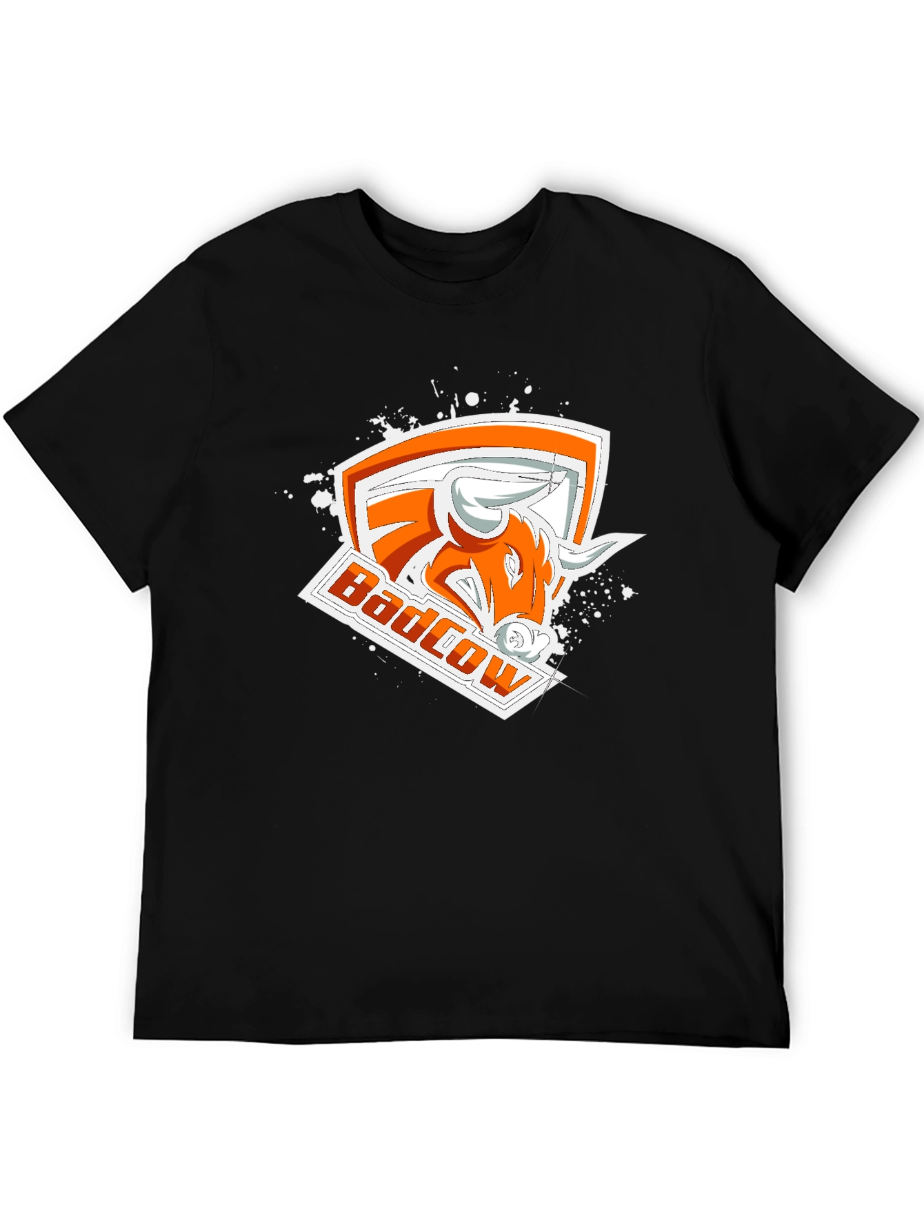 Badcow Black Graphic Tee