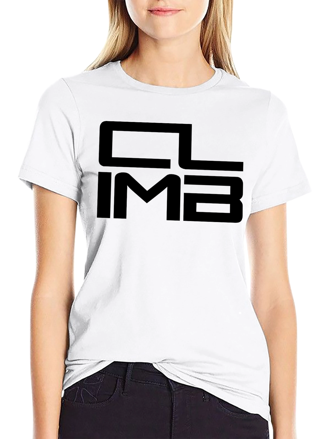 CLIMB Graphic Black T-Shirt