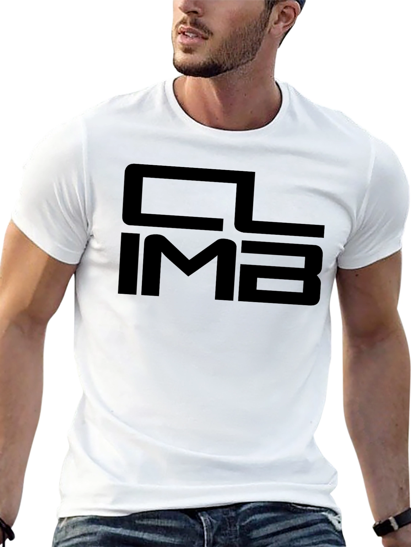 CLIMB Graphic Black T-Shirt