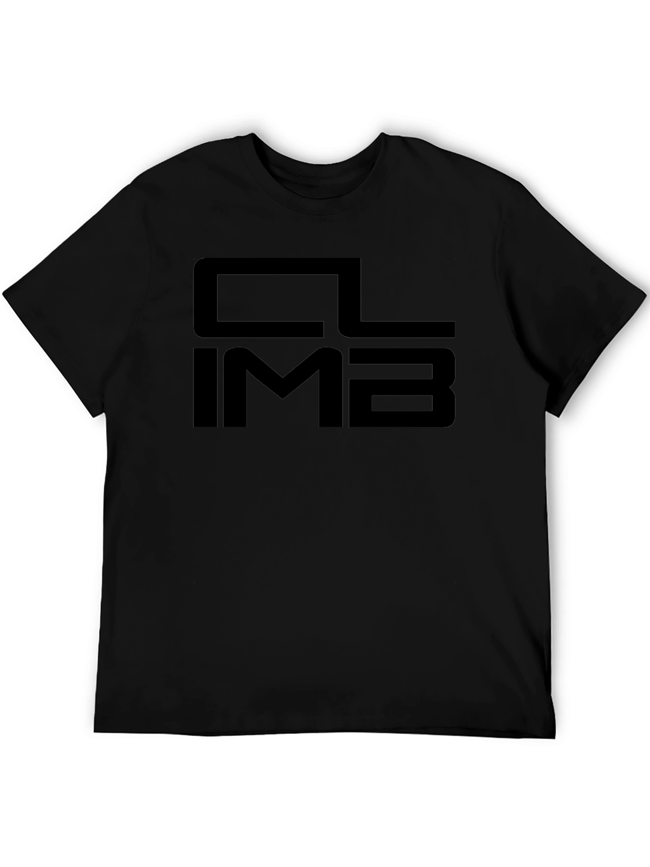 CLIMB Graphic Black T-Shirt