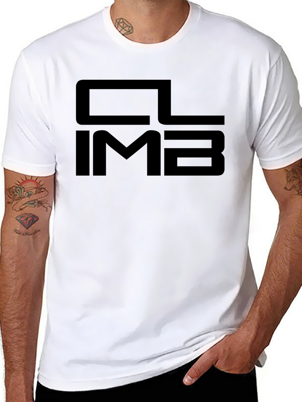CLIMB Graphic Black T-Shirt