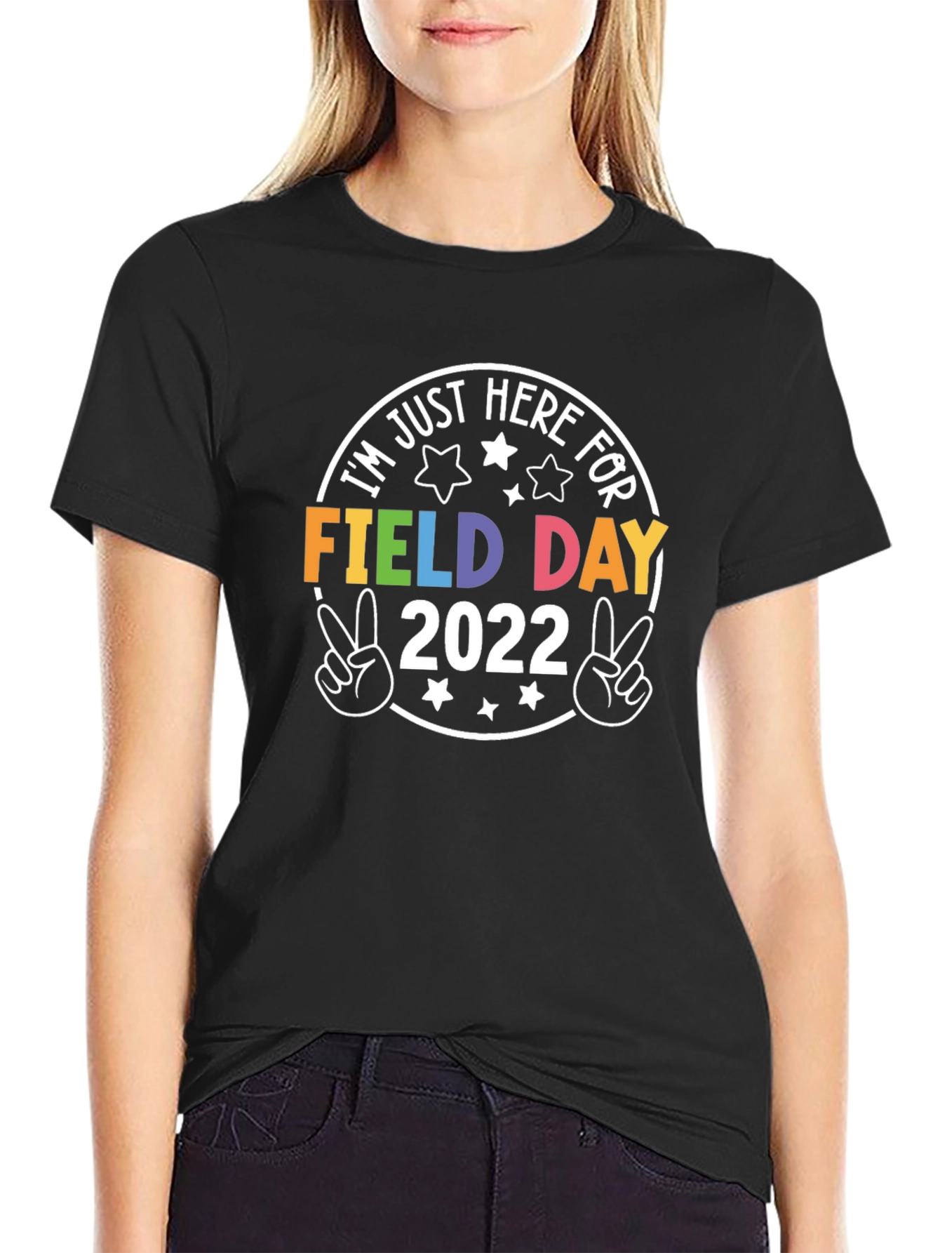 Field Day 2022 T-Shirt -  Peace Sign Design