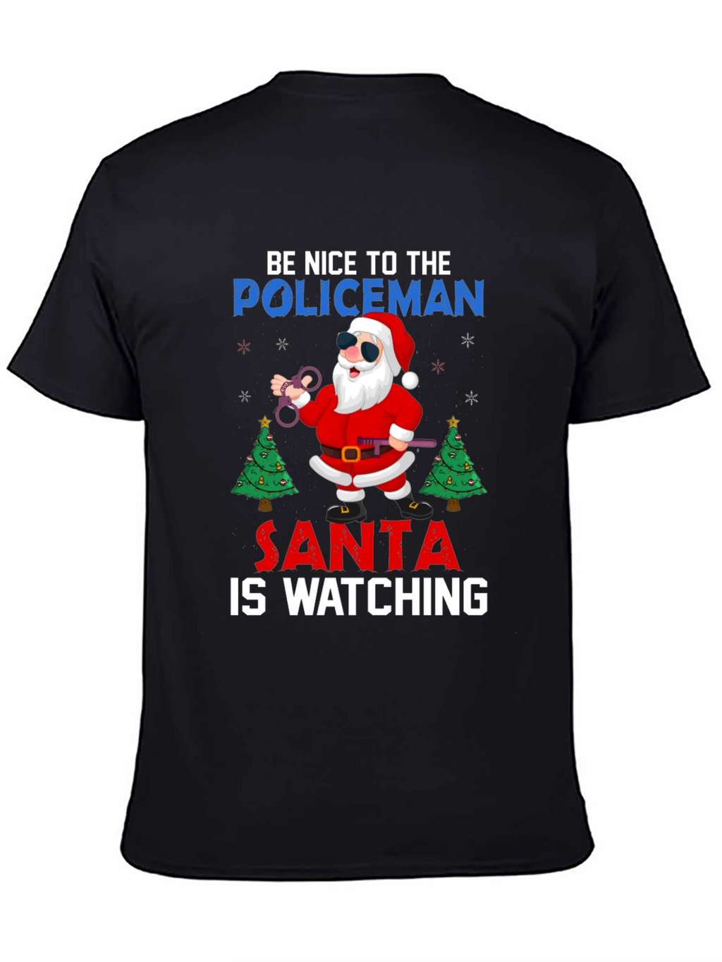 Santa Policeman T-Shirt