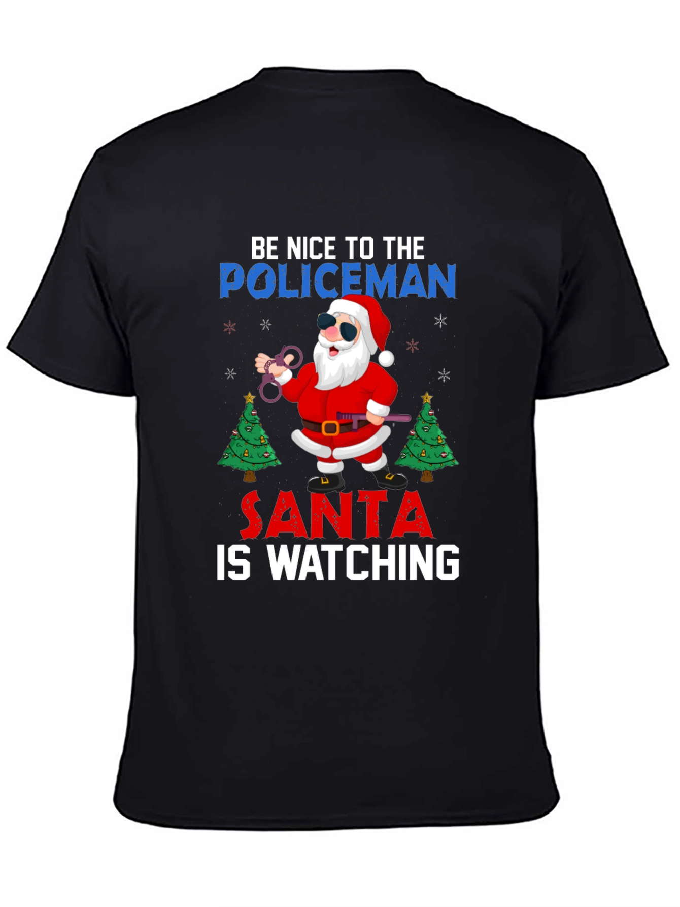 Santa Policeman T-Shirt