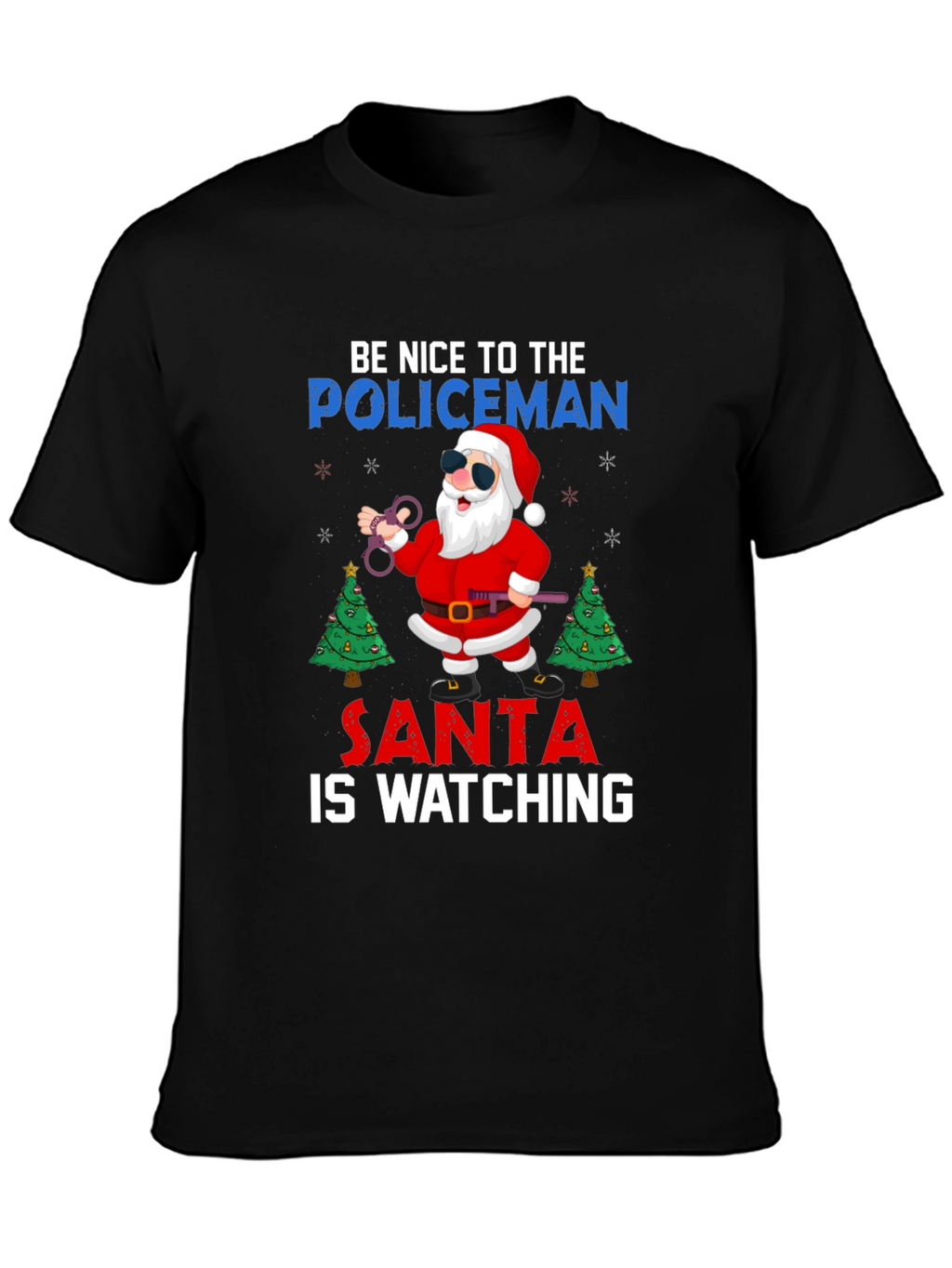 Santa Policeman T-Shirt