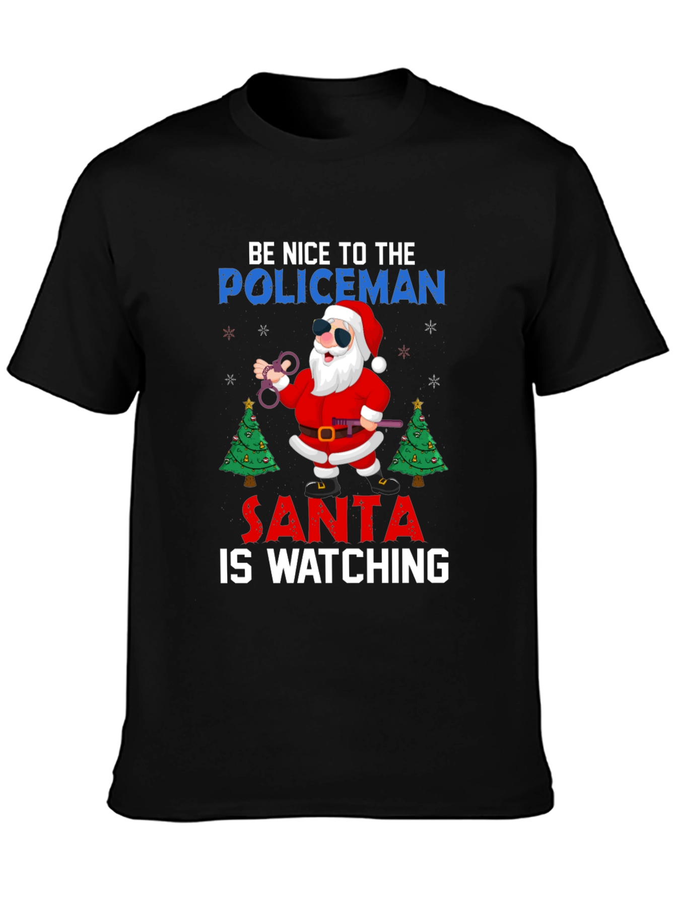 Santa Policeman T-Shirt