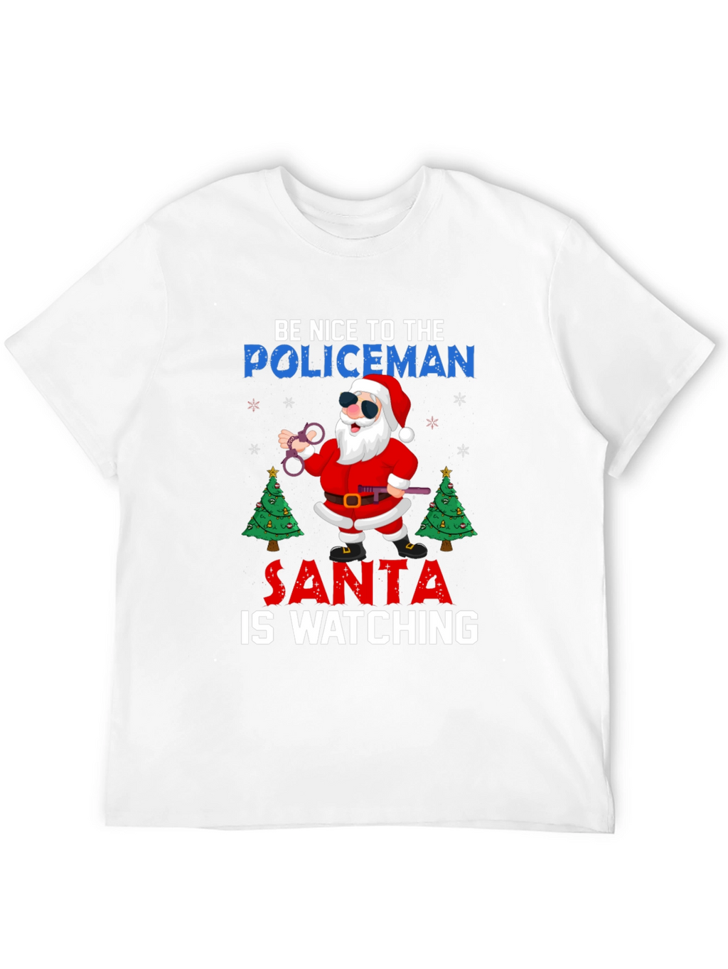 Santa Policeman T-Shirt