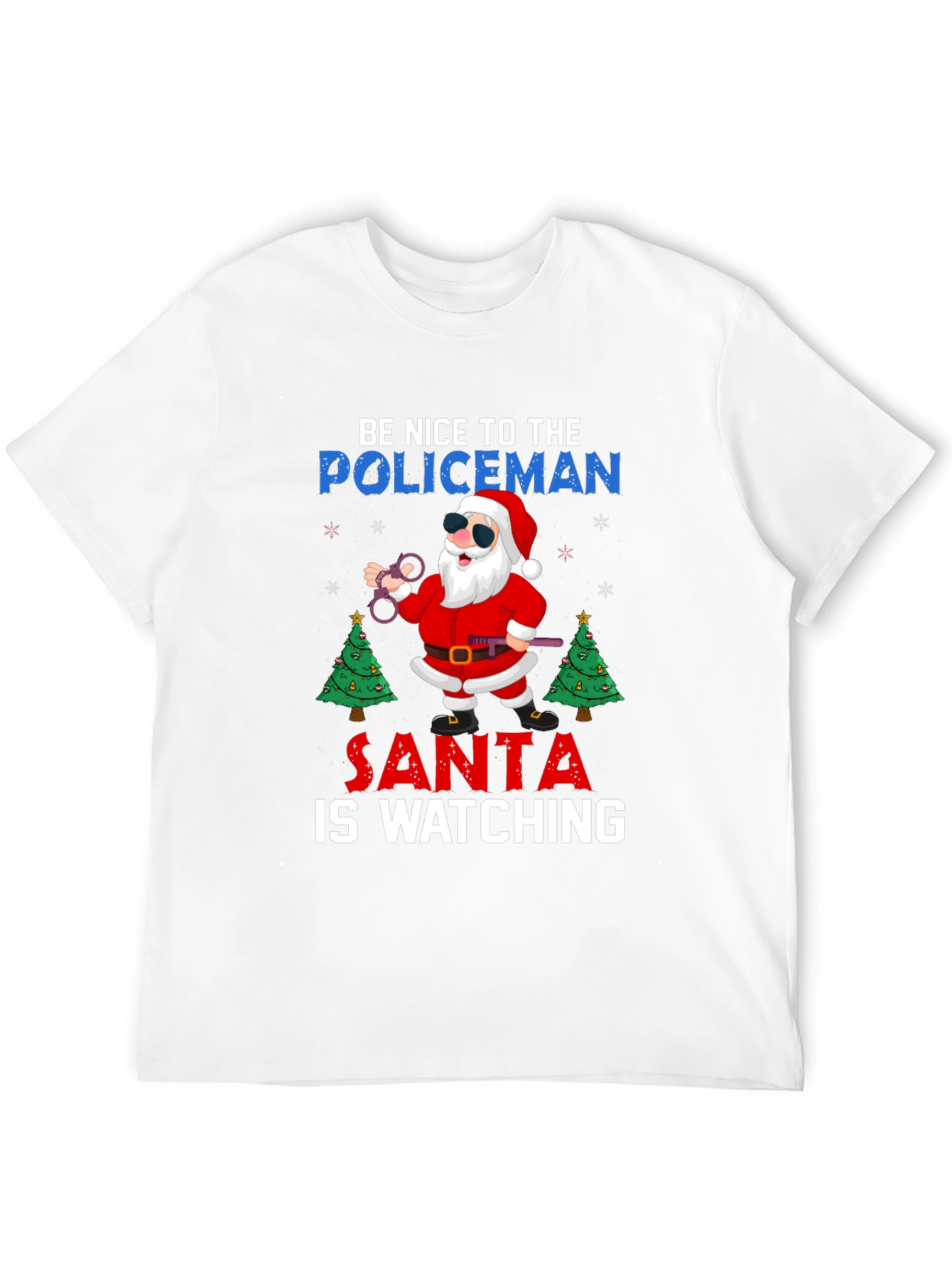 Santa Policeman T-Shirt