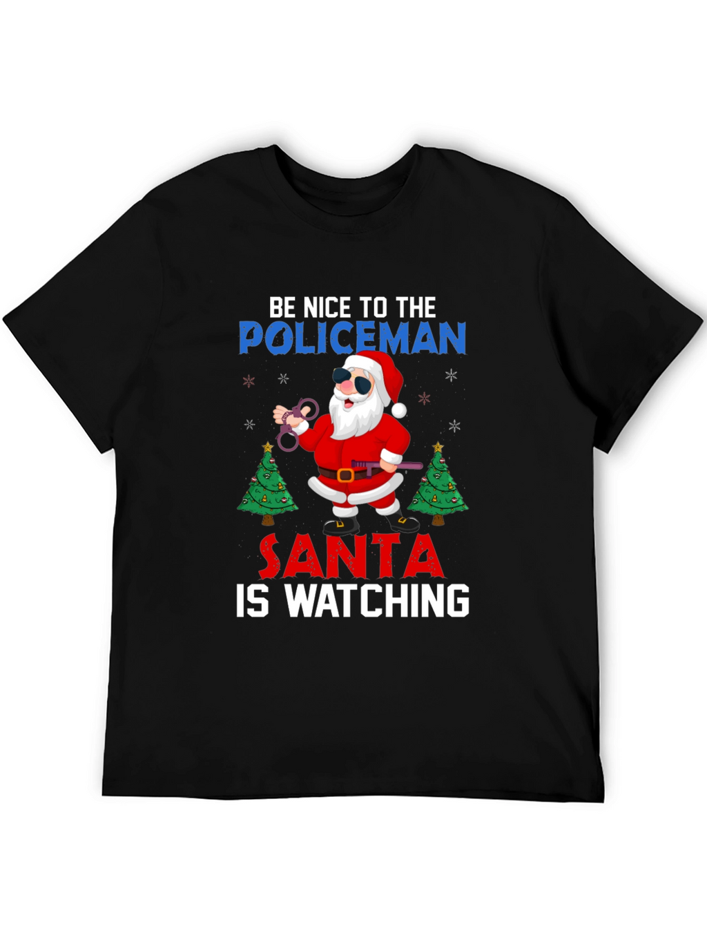 Santa Policeman T-Shirt
