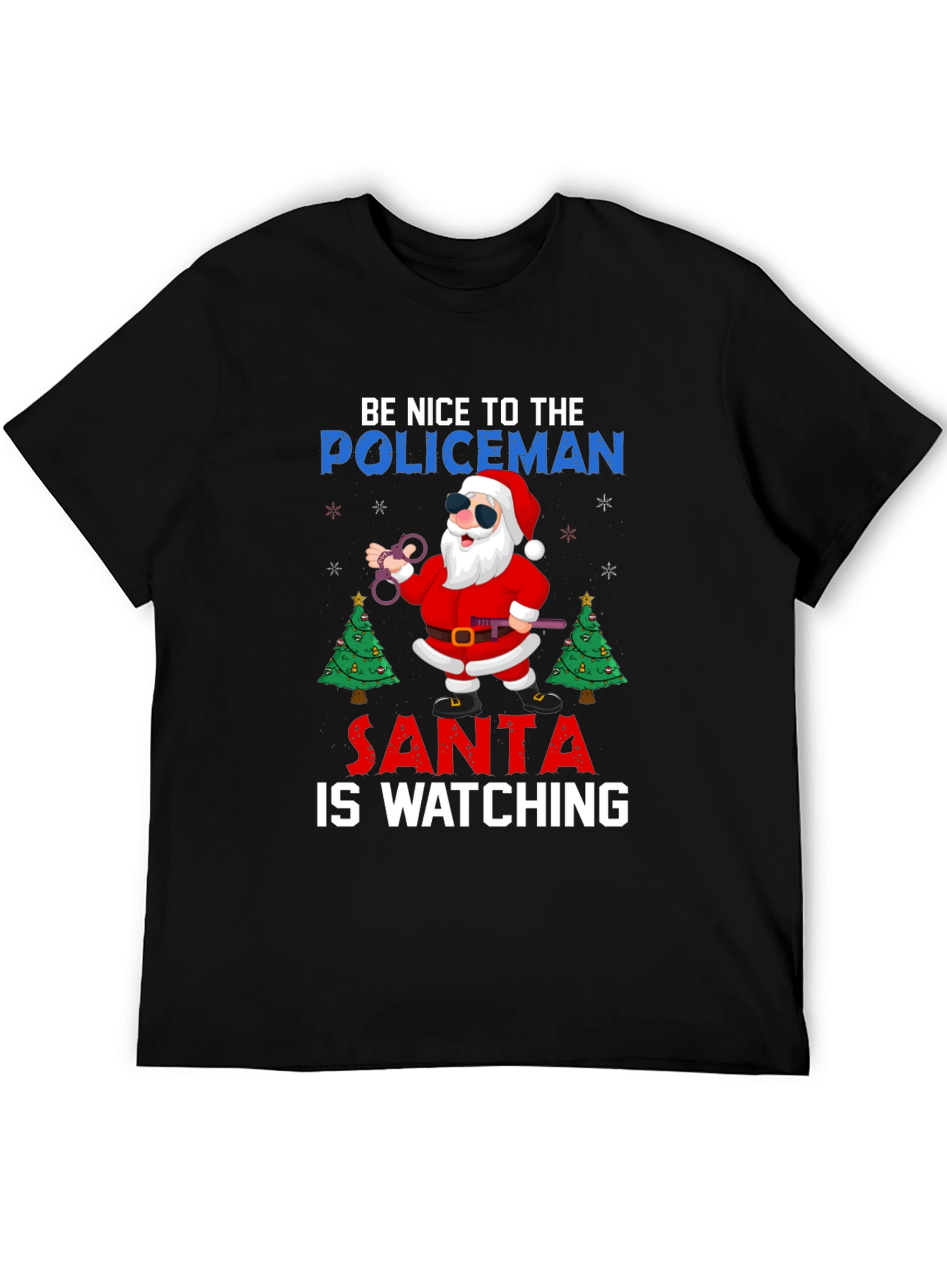 Santa Policeman T-Shirt