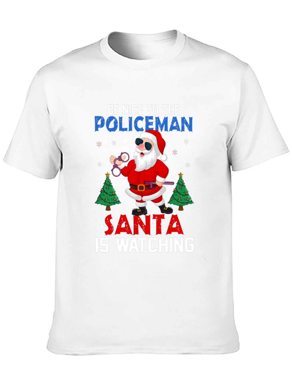 Santa Policeman T-Shirt