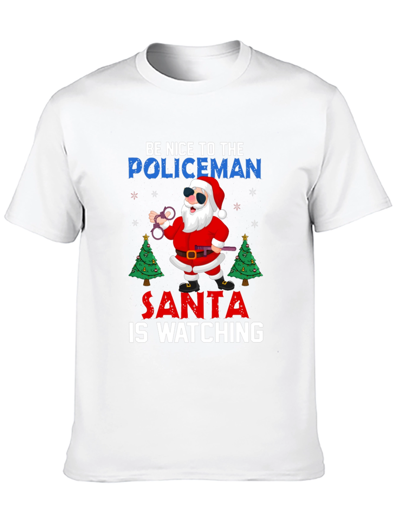 Santa Policeman T-Shirt