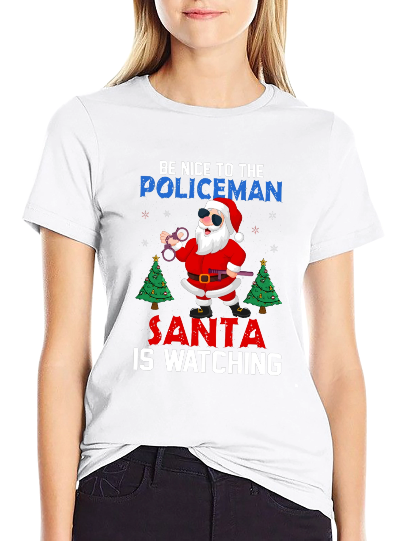 Santa Policeman T-Shirt