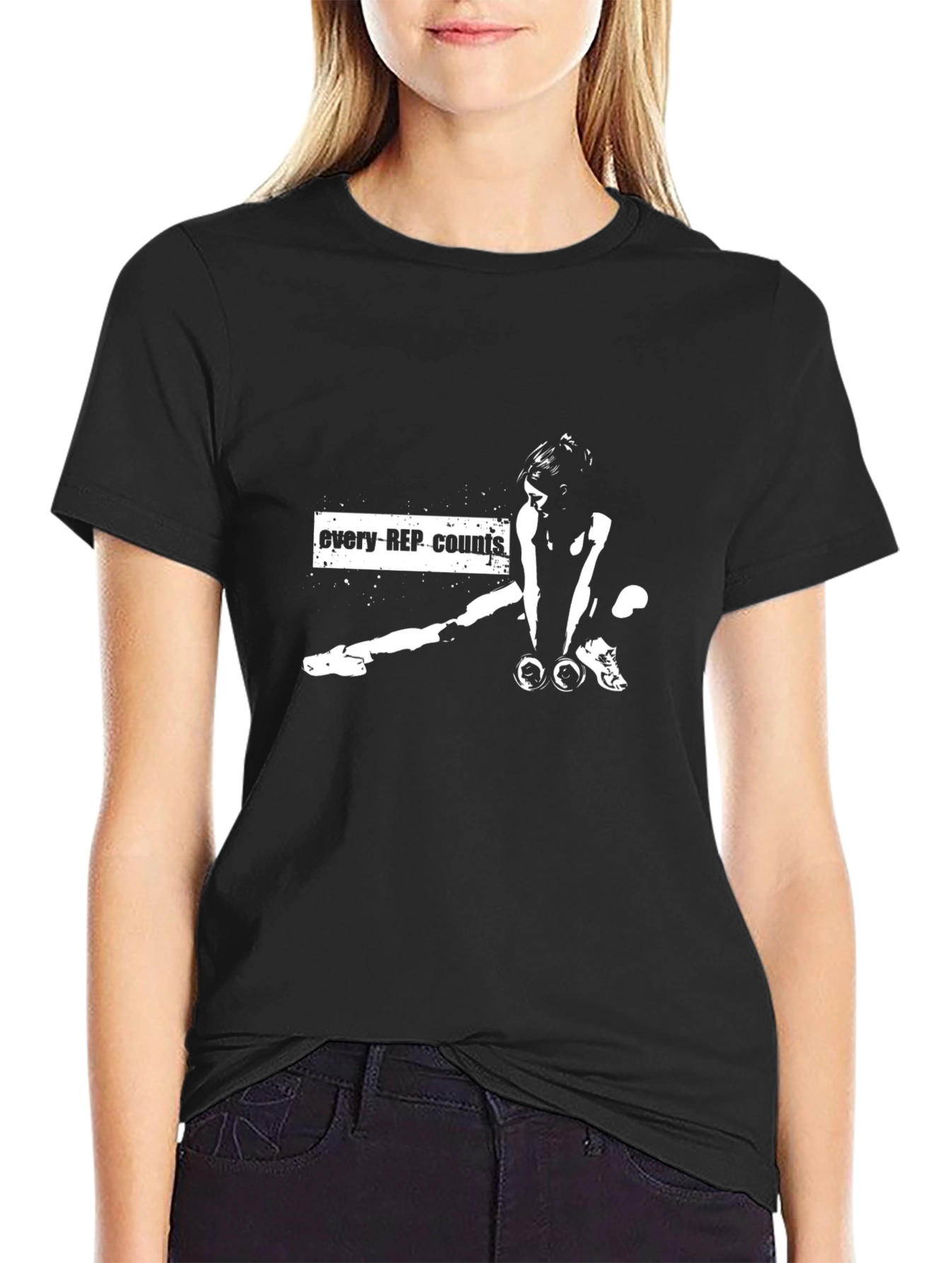 Every Rep Counts Fitness T-Shirt